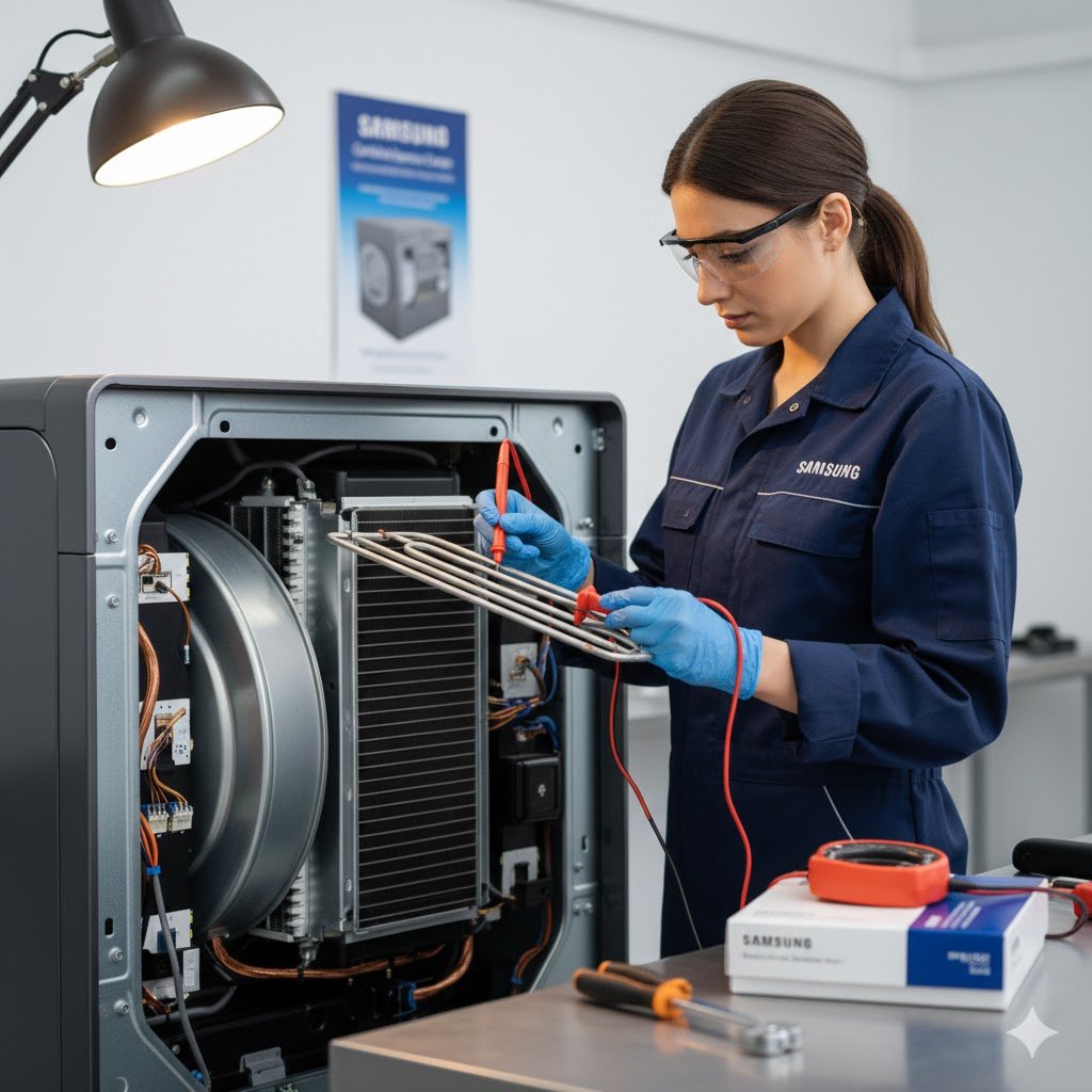 Samsung Dryer Heating Element Fix